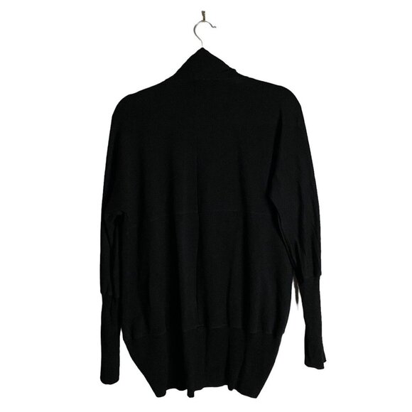 H by Bordeau Women's Black Open Front Cardigan Sz XS - Picture 7 of 7
